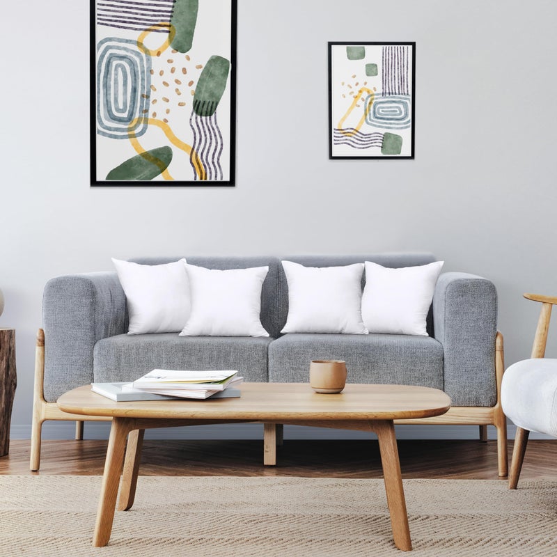 Utopia Bedding Throw Pillows (Set of 4  White)  12 x 12 Inches Pillows for Sofa  Bed and Couch Decorative Stuffer Pillows - Image 3