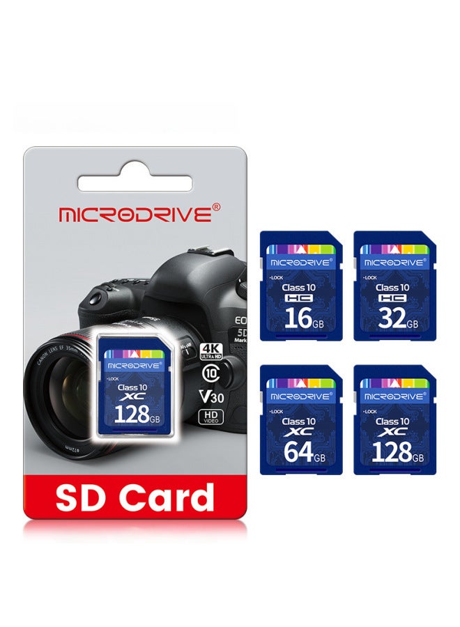 High-Speed SD Camera Card Large Capacity 16G 32G 64G 128G 256G Memory Card For DSLR Cameras Fast Data Transfer-Capacity:32G High Speed C10 - Image 2