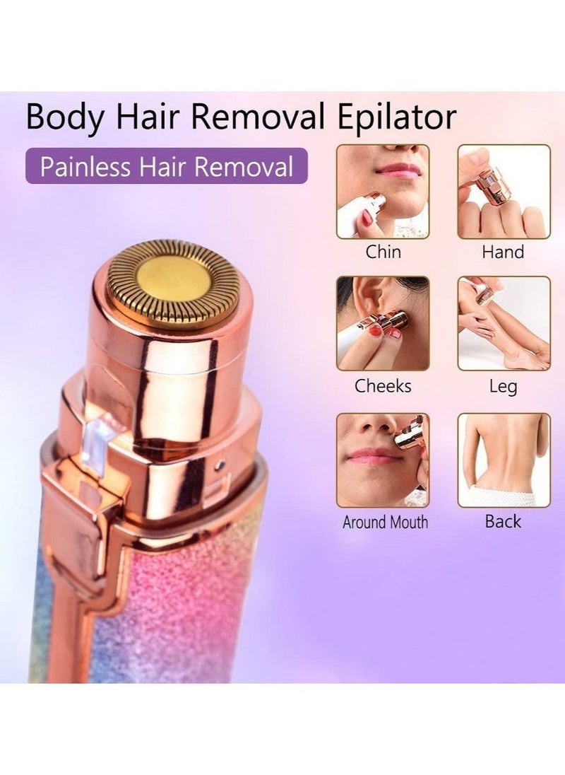 Facial Hair Removal for Women Man Electric Eyebrow Shaper Trimmer Eye Brow Hair Remover Perfect Painless Shaver Device Lady Face Razor Lip - Image 2