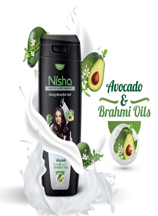 Nisha Healthy & Shiny Storng Beautiful Hair Shampoo, 80 ML - Image 4
