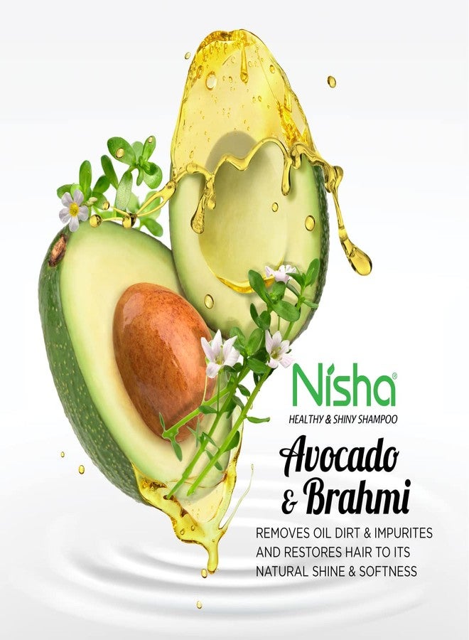 Nisha Healthy & Shiny Storng Beautiful Hair Shampoo, 80 ML - Image 2