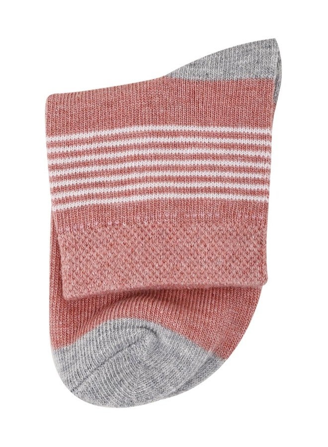 دولار جوارب دولار للأطفال للأولاد والبنات من القطن المخلوط (عبوة من 3 قطع) - Image 3