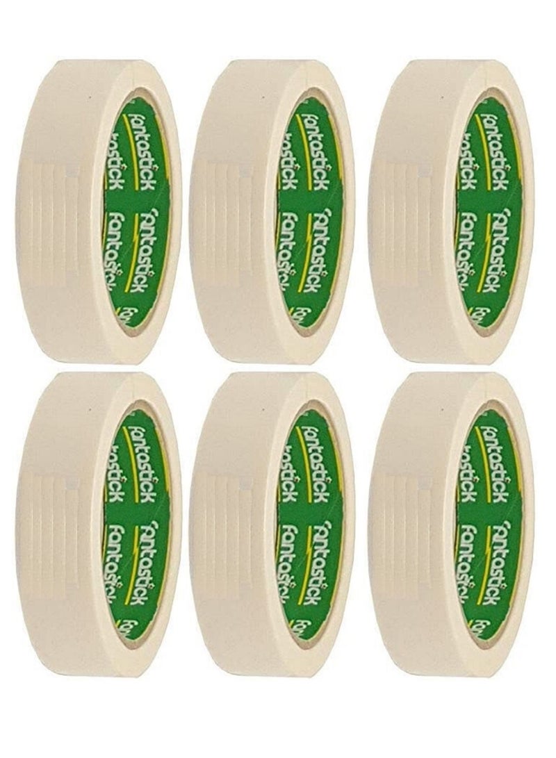 Fantastick 6-Piece Masking Tape 1 Inch Width - Image 1