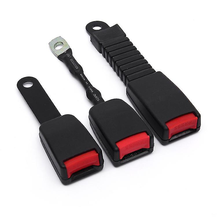 Car interior accessories, car seat belt extender, seat buckle extension connection, car clip, suitable for locking tongues with a width of 2.1-2.2cm and a length of 3cm - Image 1