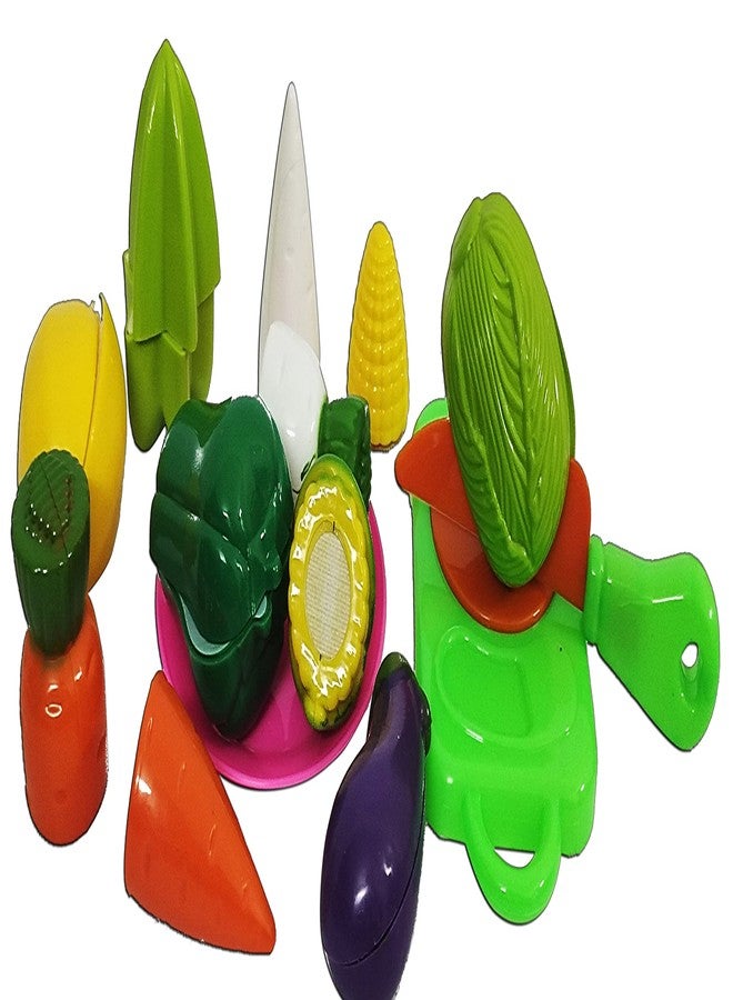 ROSEFAIR Realistic Fruit & Vegetable Toy for Kids Toy with Basket Girls Pretend Play Toy for Kids - Image 2
