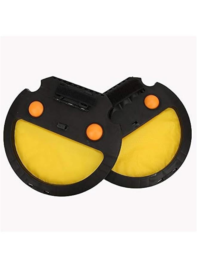 مجموعة كرات رمي ولقط، ألعاب التقاط، مجموعة ألعاب كرات الشاطئ بالمضرب، ألعاب خارجية بالمضرب على الشاطئ، ألعاب رياضية لرمى الكرات في الفناء الخلفي للأطفال والكبار والعائلة - Image 1