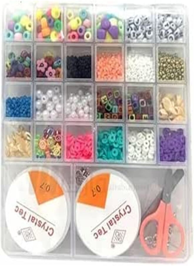 Haya's Closet Hayahtoys- علبة خرز boy toys, girl toys, birthday gift, Christmas gift, growth, fun, for kids. 