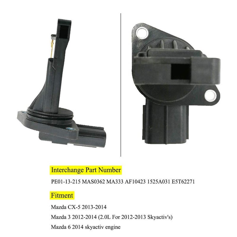 Amrxuts Mass Air Flow Sensor for Mazda - Image 2