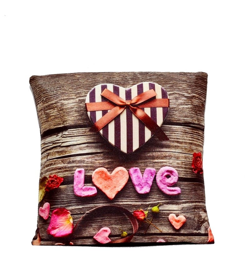 Lilone Lilone Special 3D Love Pillow Gifts for Birthday Anniversary Girls Girlfriend Boyfriend Husband and Wife - Image 1