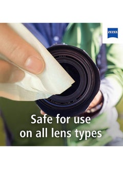 Zeiss Lens Cleaner Wipes For Glasses Cameras And Binoculars Disposable Cloths In Sachets Spectacle Cleaning On The Go Pack Of 200  - Image 5