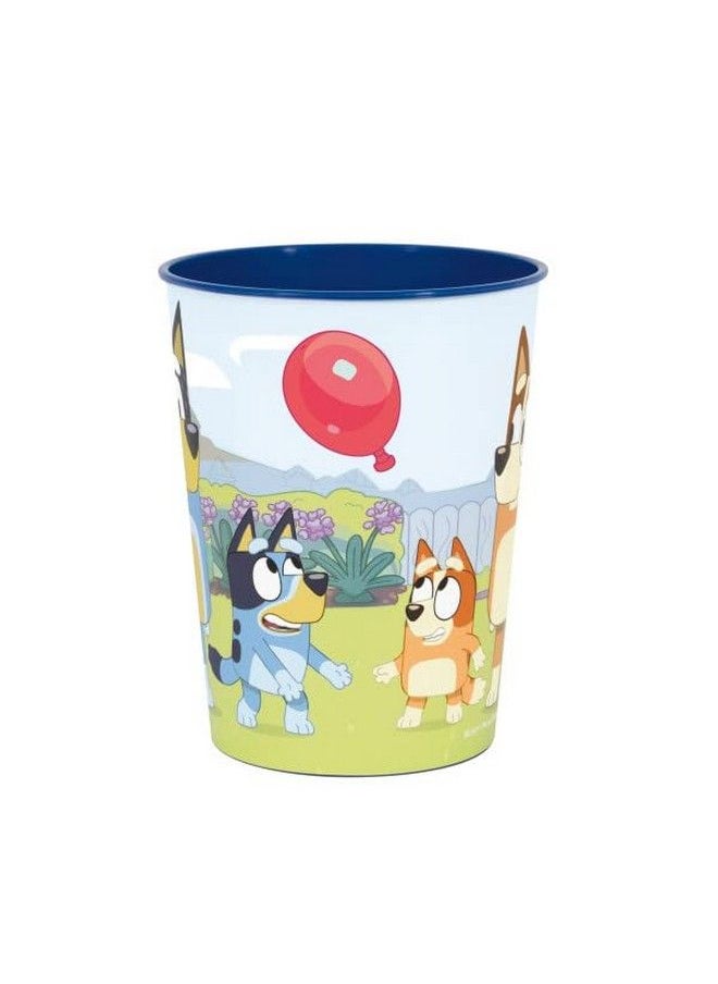 Unique - Bluey Birthday Party Supplies Bundle Pack Includes Reusable Plastic Cups 12 Count - Image 1
