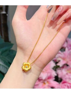 Gold single flower