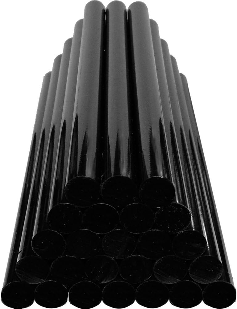 GLISTON Paintless Dent Repair Glue Sticks Hot Glue Sticks Paintless Dent Repair Tool for Car Repair Dent Remover Tool Set - 10 PCS Black - Image 1