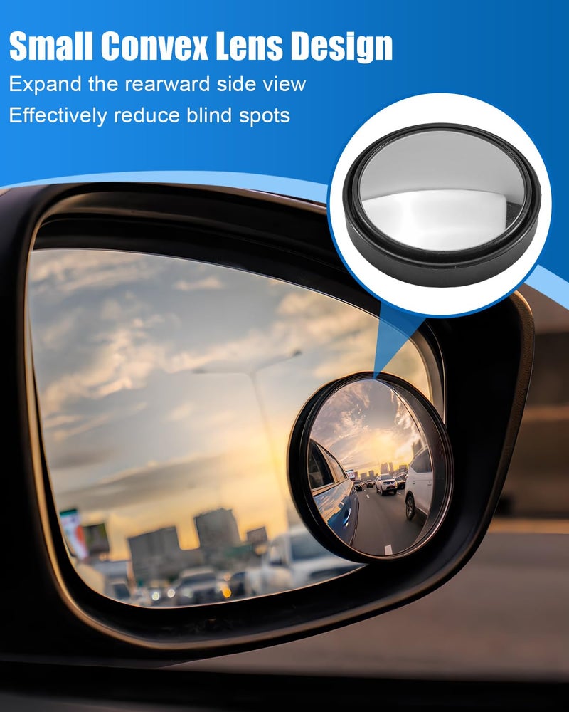 JUFWKO Passenger Side Mirror Glass Compatible with GMC Acadia 2017-2023 Chevrolet Traverse 2018-2023, Replace 23505277 84498323 GM1325209, Heated With Blind Spot - Image 5