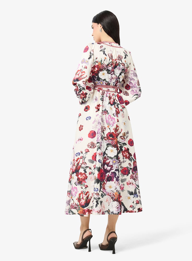ELLA Floral  Print Dress - Image 2