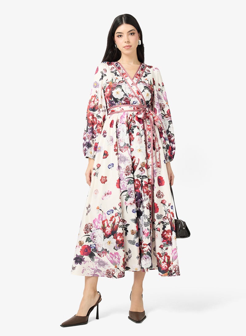 ELLA Floral  Print Dress - Image 4