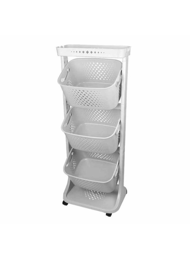 تيتيز سلال تنظيم المطبخ من 3 طبقات  (Kit Kat) ألوان متنوعة - Image 2