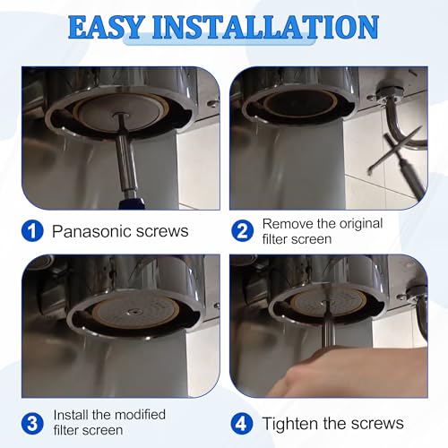 Pulems Stainless Steel Precision Shower Screen 51.5mm Compatible with Most of Coffee Machine, Replacement Part for IMS CI200IM CI200NT Espresso Filter Screen, High Flow,High Extraction Nanotech Shower Screen - Image 5