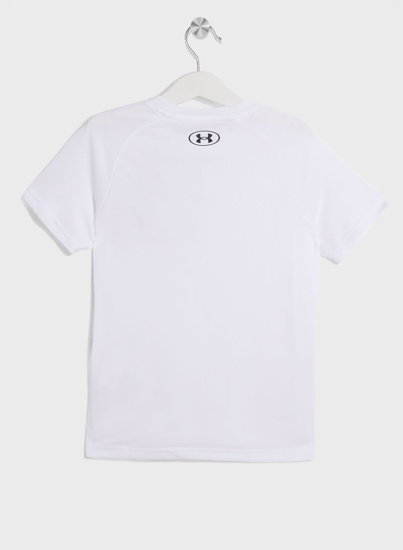 UNDER ARMOUR Youth Tech 2.0 T-Shirt - Image 2