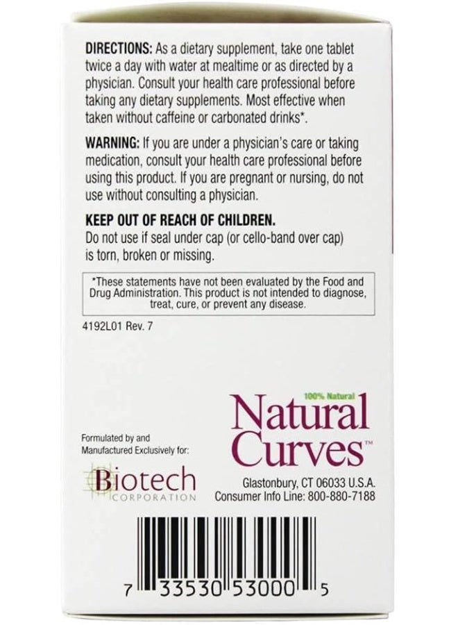 BioTechUSA BioTech Natural Curves - 60 Tablets - Image 3