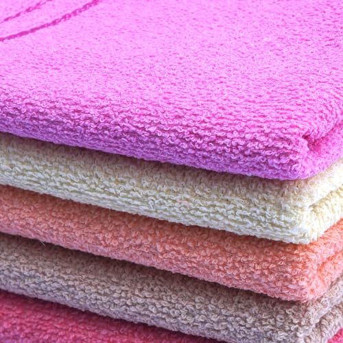 Space Fly 500 GSM Cotton Hand Towels 11x17 Inches - Multicolor Soft & Absorbent - Multipurpose for Bathroom, Kitchen, Gym, Yoga, Face & Surface Cleaning - Quick Dry Towels for Men, Women, Kids (12) - Image 2