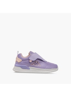 Kappa Girls' Pull Tab Detail Sports Shoes with Hook and Loop Closure  - Image 3