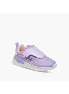 Kappa Girls' Pull Tab Detail Sports Shoes with Hook and Loop Closure  - Image 2