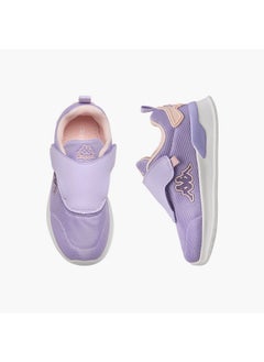 Kappa Girls' Pull Tab Detail Sports Shoes with Hook and Loop Closure  - Image 1