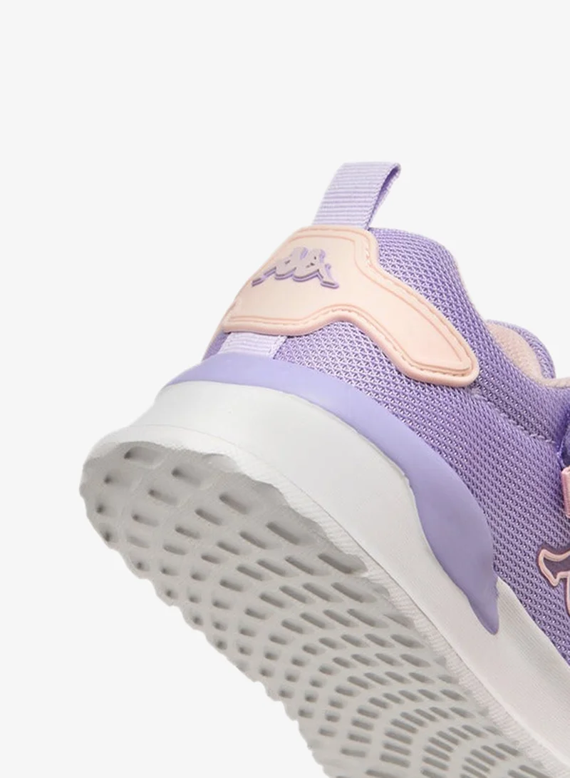 Kappa Girls' Pull Tab Detail Sports Shoes with Hook and Loop Closure