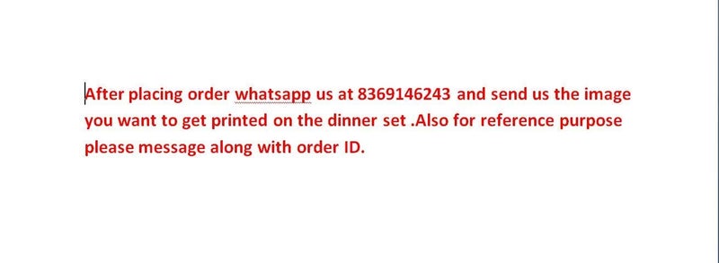 Va Sun Customized GiftCustom Laser Print Stainless Steel Dinner Set 8 inch Square - Image 3