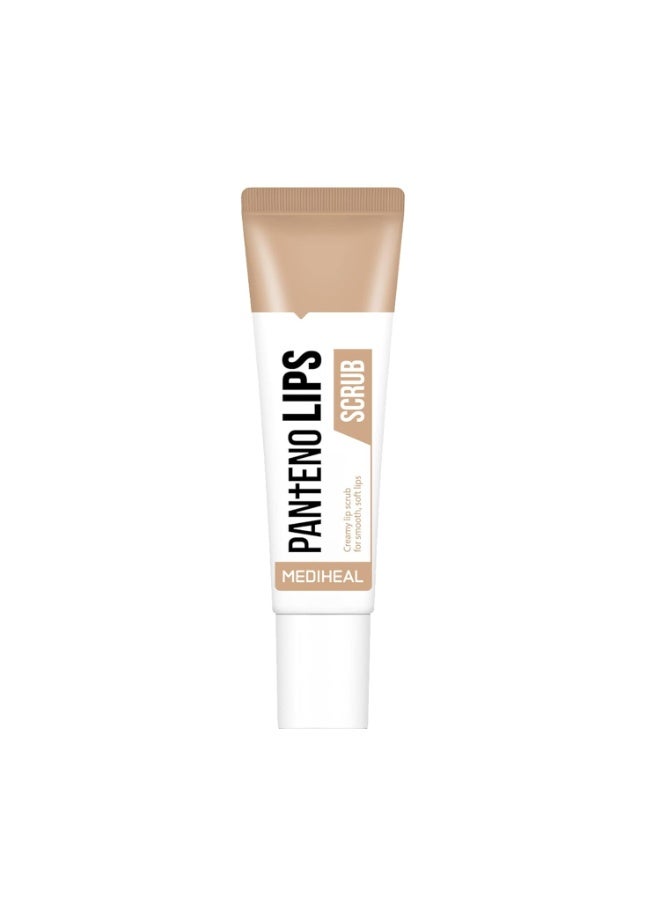 MEDIHEAL Pantenolips Lip Scrub (10ml) Gentle Exfoliating Korean Lip Scrub with Panthenol & Walnut Shell Powder for Dry Flaky Chapped Lips, Smooth Hydrated Lip Care - Image 1