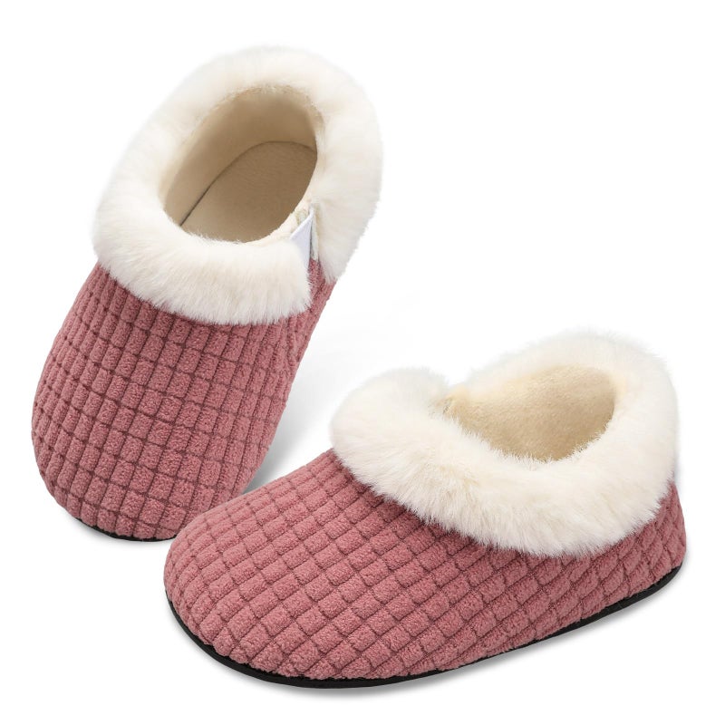 Centipede Demon Toddler Slippers for Boys Girls Slip on Kids House Shoes Lightweight Barefoot Furry Sock Shoes Indoor Outdoor Warm Walking Shoes 6-7 Toddler - Image 1