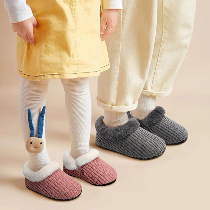 Centipede Demon Toddler Slippers for Boys Girls Slip on Kids House Shoes Lightweight Barefoot Furry Sock Shoes Indoor Outdoor Warm Walking Shoes 6-7 Toddler - Image 2