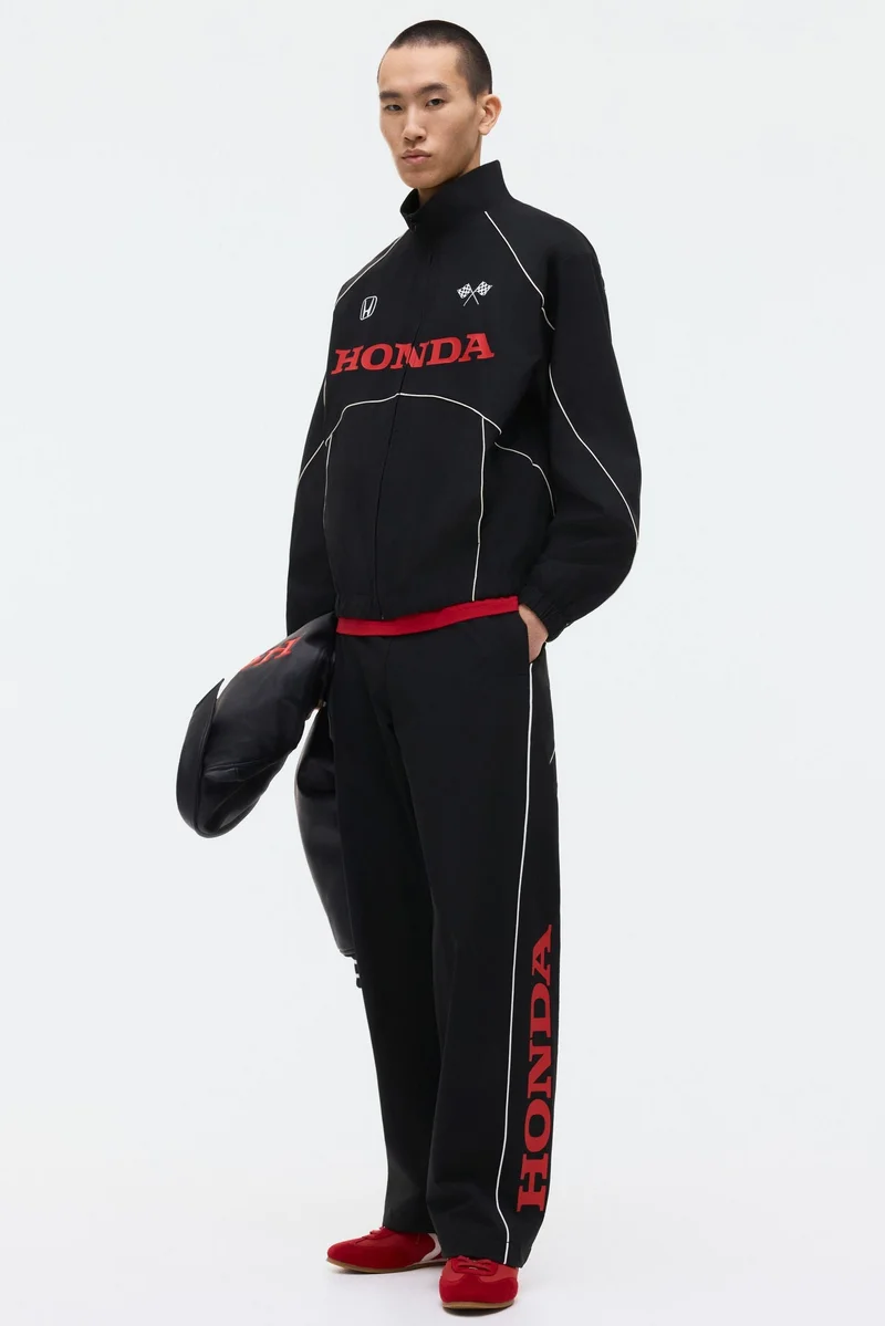H&M Relaxed Fit Printed track pants