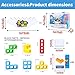 BBnote 48PCS Stack Game for Adult Kids Tetra Board Tower Games for Family Travel Party 2 Players Balance Stacking Toy Attack Team Toys Building Block - Image 4