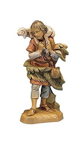 Fontanini by Roman Inc., Gabriel, 5" Shepherds Collection, Nativity Figure and Accessories, Hand Sculpted and Painted - Image 1