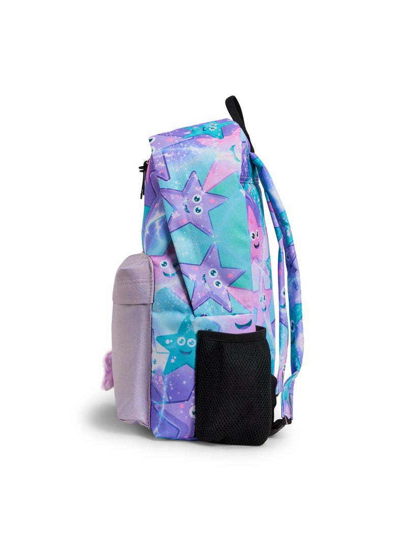 Hype Backpack Iconic Purple & Green Starfish - Image 4