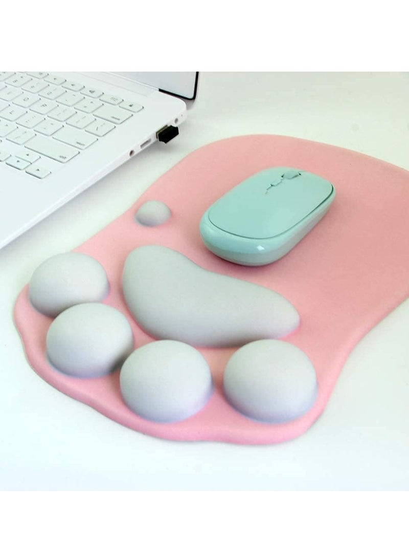 Loquat Cute Soft Silicone Mouse Pad with Wrist Support，Anti-Slip Gaming Mouse Mat - Image 3