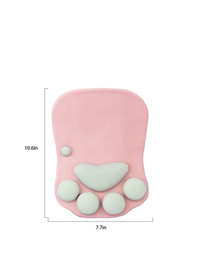 Loquat Cute Soft Silicone Mouse Pad with Wrist Support，Anti-Slip Gaming Mouse Mat - Image 2