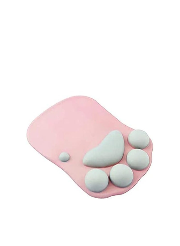 Loquat Cute Soft Silicone Mouse Pad with Wrist Support，Anti-Slip Gaming Mouse Mat - Image 1