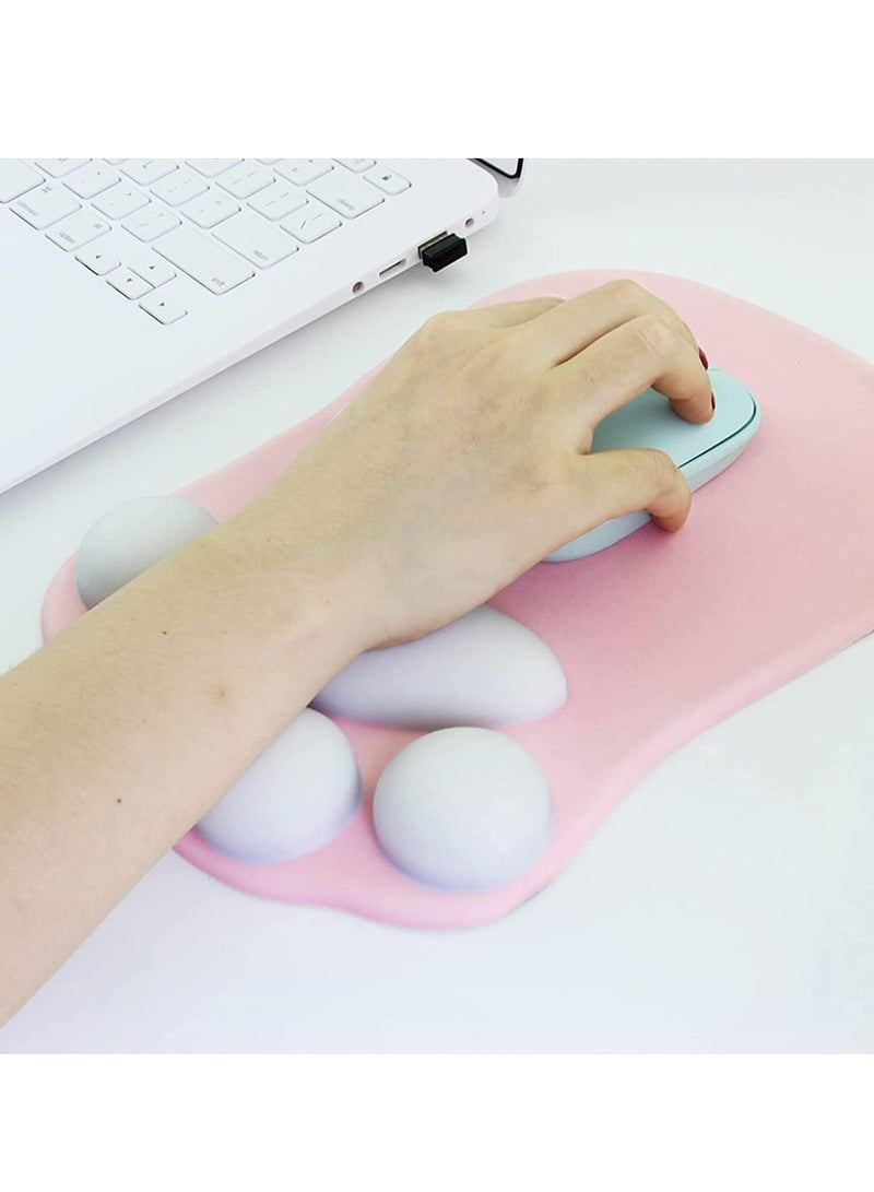 Loquat Cute Soft Silicone Mouse Pad with Wrist Support，Anti-Slip Gaming Mouse Mat - Image 5