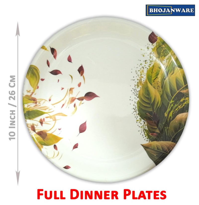 BHOJANWARE Elevate Your Dining Experience with Our Melamine Plate Set of 6 (Size-10 Inch / 26 CM) - Image 2