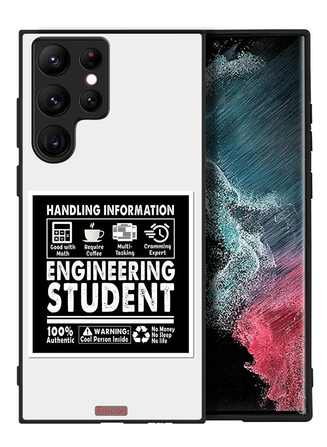 Tolwak Samsung Galaxy S22 Ultra 5G Protective Case Cover Engineering Student Sticker - Image 2