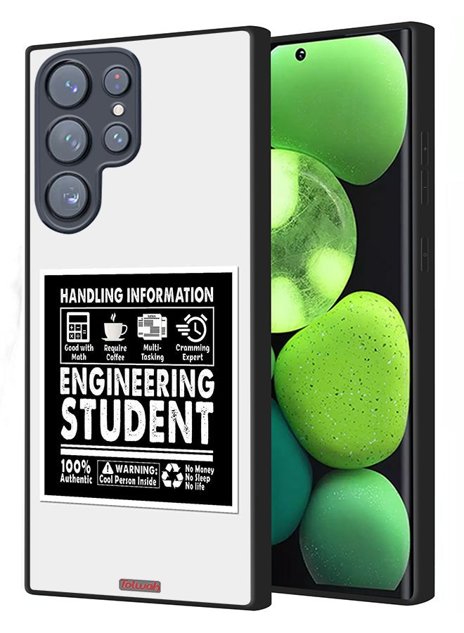 Tolwak Samsung Galaxy S22 Ultra 5G Protective Case Cover Engineering Student Sticker - Image 1
