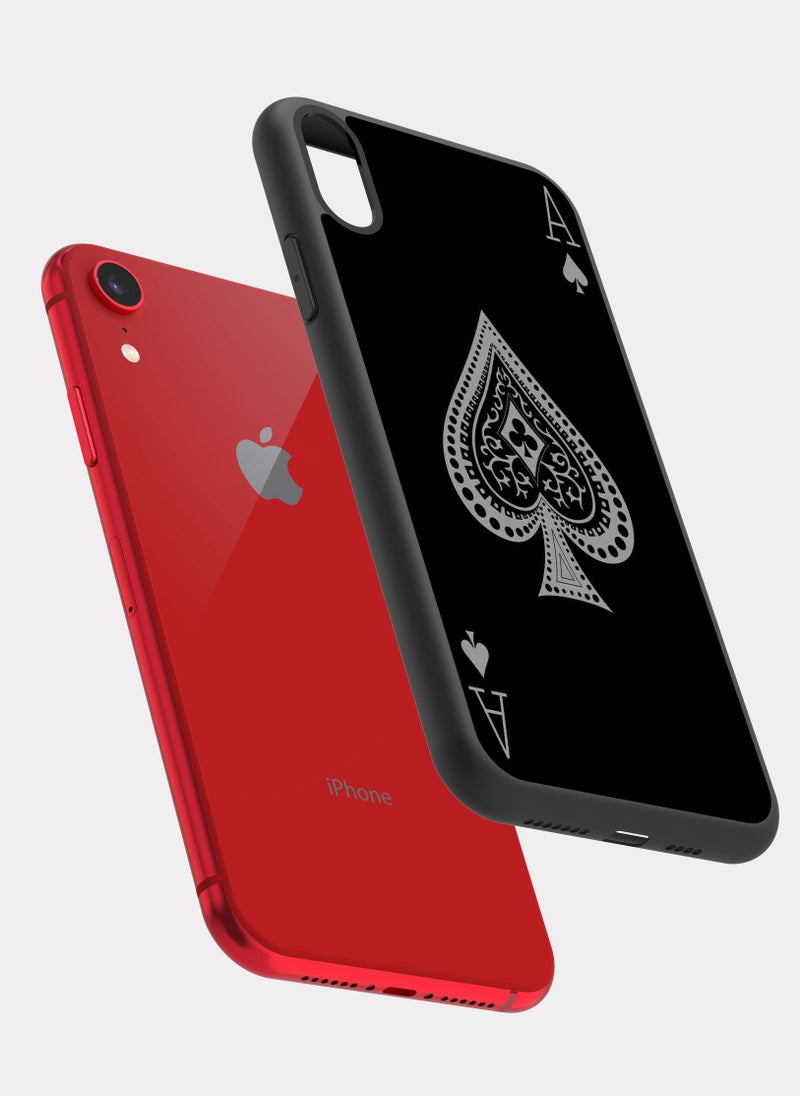 بكسلات كفر ايفون اكس ار اكة السبيت اسود - Image 2