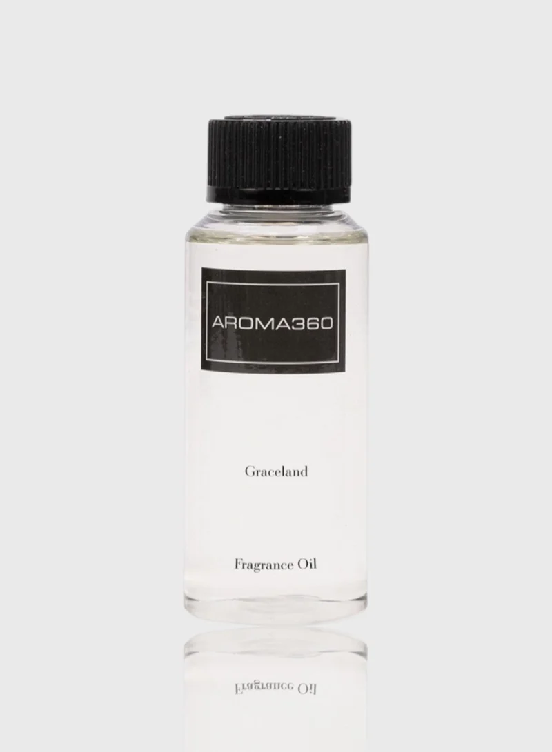 AROMA360 Graceland Fragrance Oil Blend - Hotel Inspired for Luxury Essential Oil Diffusers - Aromatherapy Scent Diffuser Oil - White Tea, Fig, and Rose