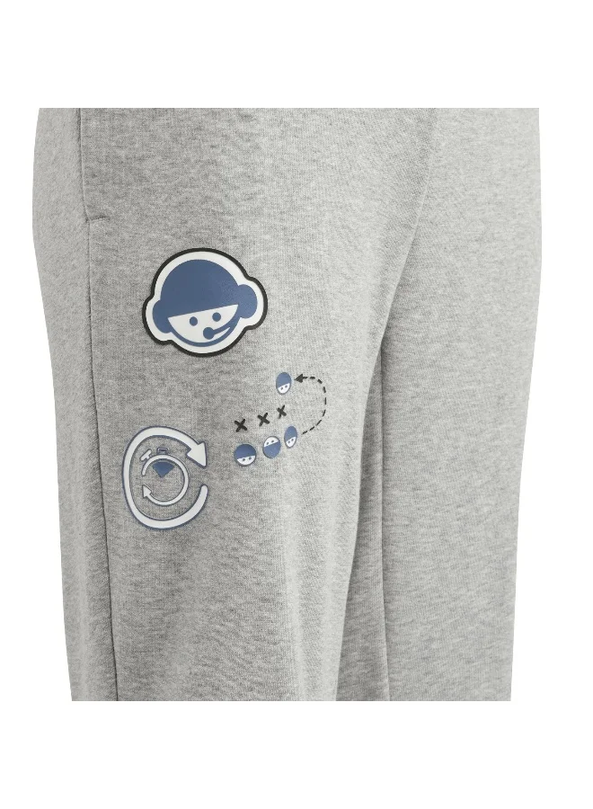Adidas J Bluv Pant Grey Training Pants 7-8Y