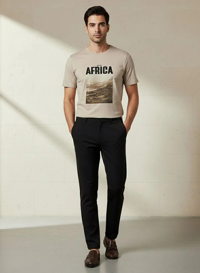 ايكونيك بنطلون رجالي عصري بقصة ضيقة