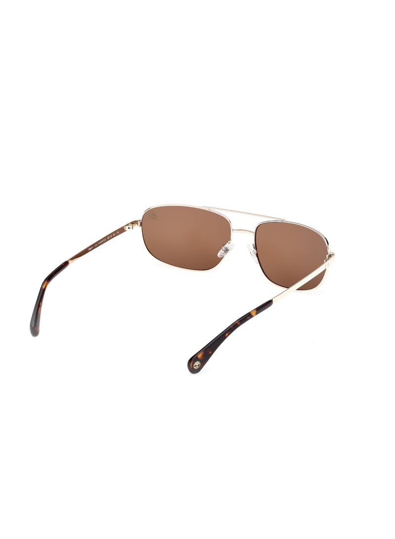TIMBERLAND FULL RIM MALE NAVIGATOR GOLD METAL SUNGLASSES - Image 5
