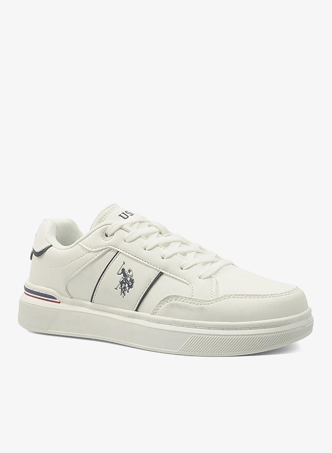 U.S. POLO ASSN. Man Trant White Casual Sneaker